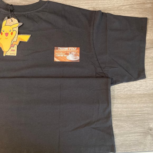 Levi's Pokemon Ash Ketchum Black T-Shirt Men's NWT - Picture 8 of 8